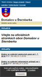 Mobile Screenshot of domasovusternberka.cz